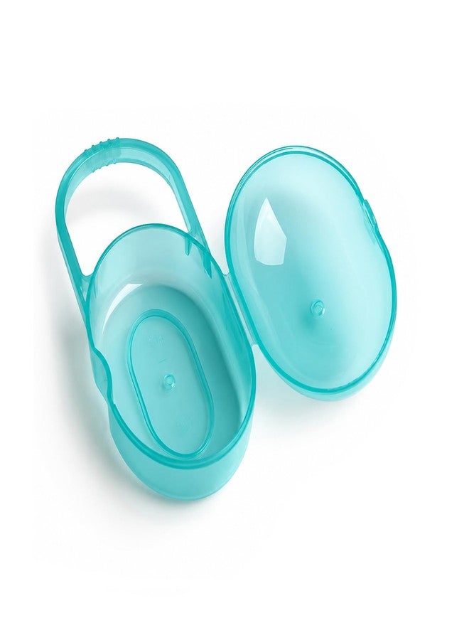 Liopif Pacifier Case Compatible with Philips Avent Soothie Pacifier,Pacifier Holder Case Set with Handle,Pacifier Storage Container Box,Easy to Clean - Image 1