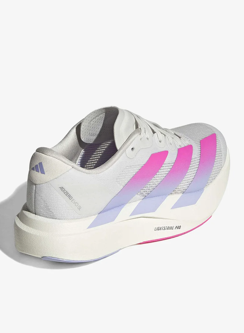 Adidas FTWWHT/LUCPNK/VIOTON Youth Adizero Evo Sl for Women | Best Price UAE