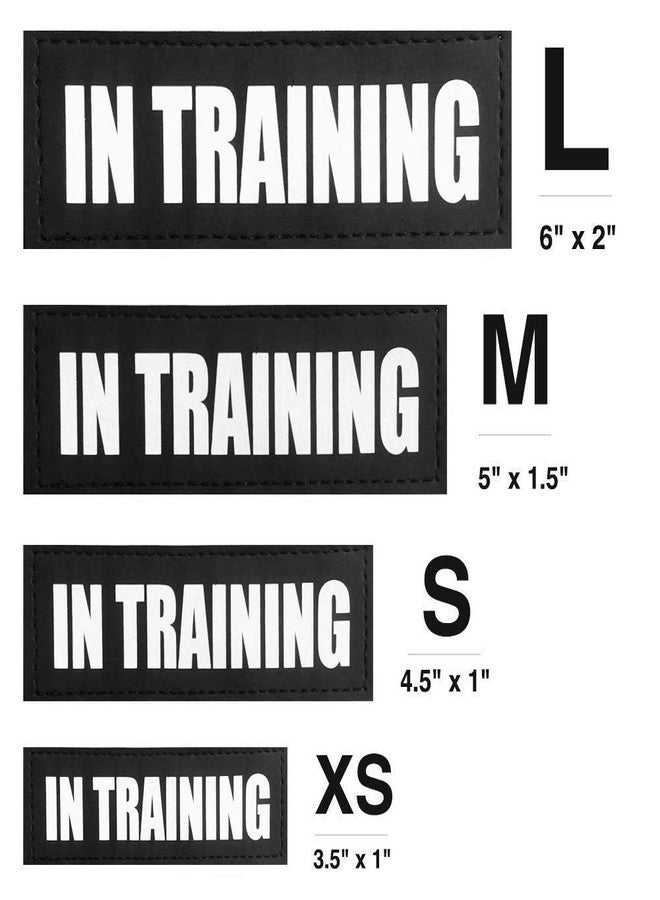 Fairwin in Training Dog Patches, Reflective and Removable Dog Tags for Service Vest Dog Harness - Image 4