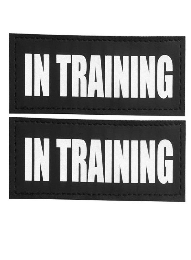 Fairwin in Training Dog Patches, Reflective and Removable Dog Tags for Service Vest Dog Harness - Image 1