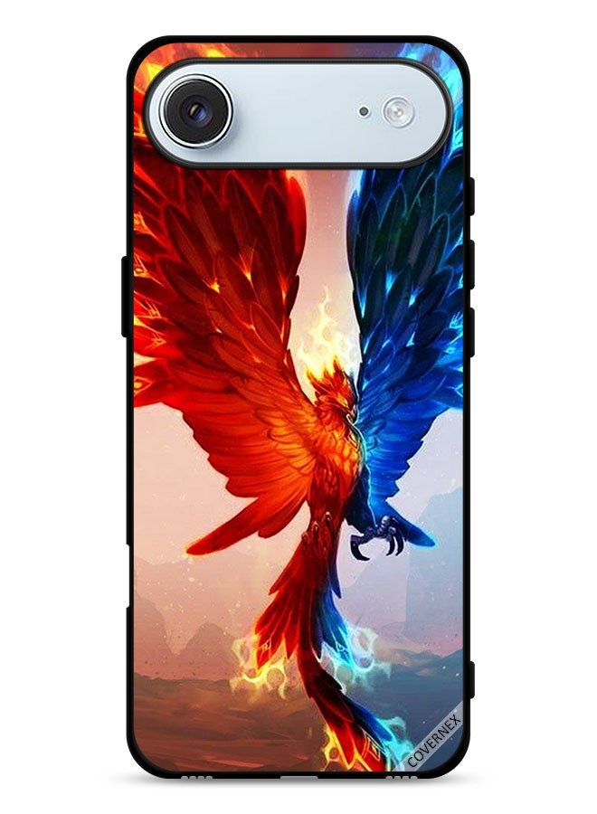 Covernex Apple iPhone Air Protective Case Cover Fire And Water Eagle Wallpaper - Image 1