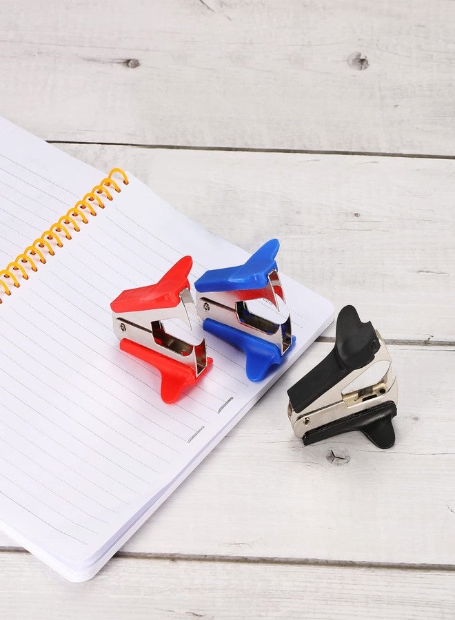 YOKIVE 2 Pcs Staple Remover, Mini Puller Steel Jaw | Staples Removal Great for Office Home Desktop (Red) - Image 5