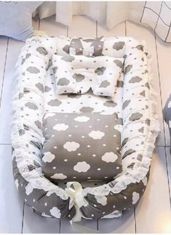 Baby Life Sleeping Lounger Folding Travel Portable Baby Nest 100% Soft Cotton  - Image 2