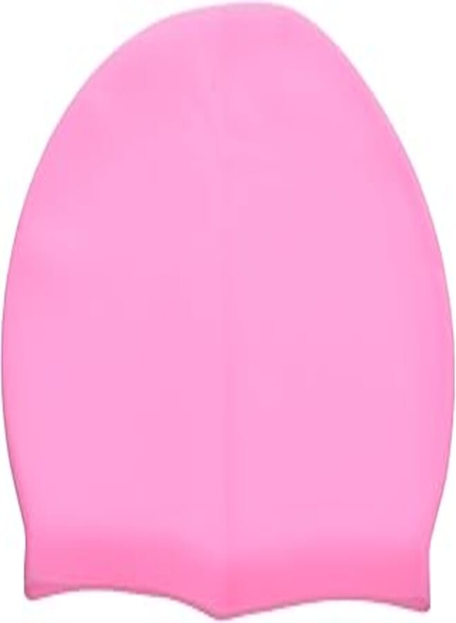 Dolphin High Quality Silicone Swimming Cap For Adults - Pink