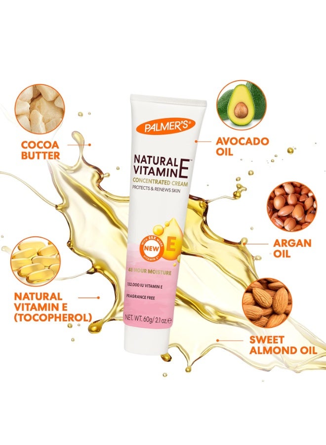 PALMER'S Palmer's Vitamin E Concentrated Hand & Body Cream, 2.1 Ounce (Pack of 2)  - Image 2