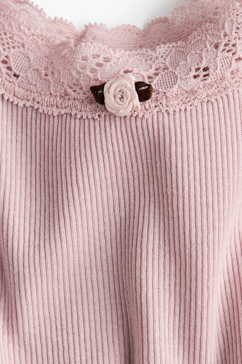 H&M MAMA Ribbed jersey nightdress
