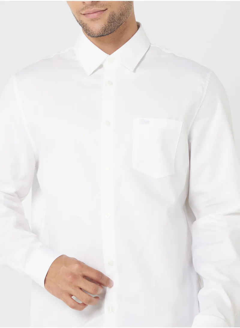LACOSTE Essential Regular Fit Shirt