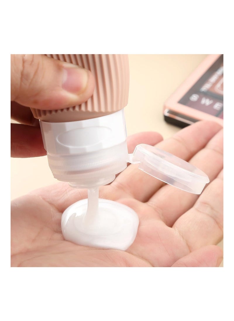 Captaintech Travel Bottles for Toiletries, TSA Approved Travel Size Containers BPA Free Leak Proof Refillable Liquid Silicone Squeezable Travel Accessories for Shampoo Conditioner Lotion, 90ml  - Image 2