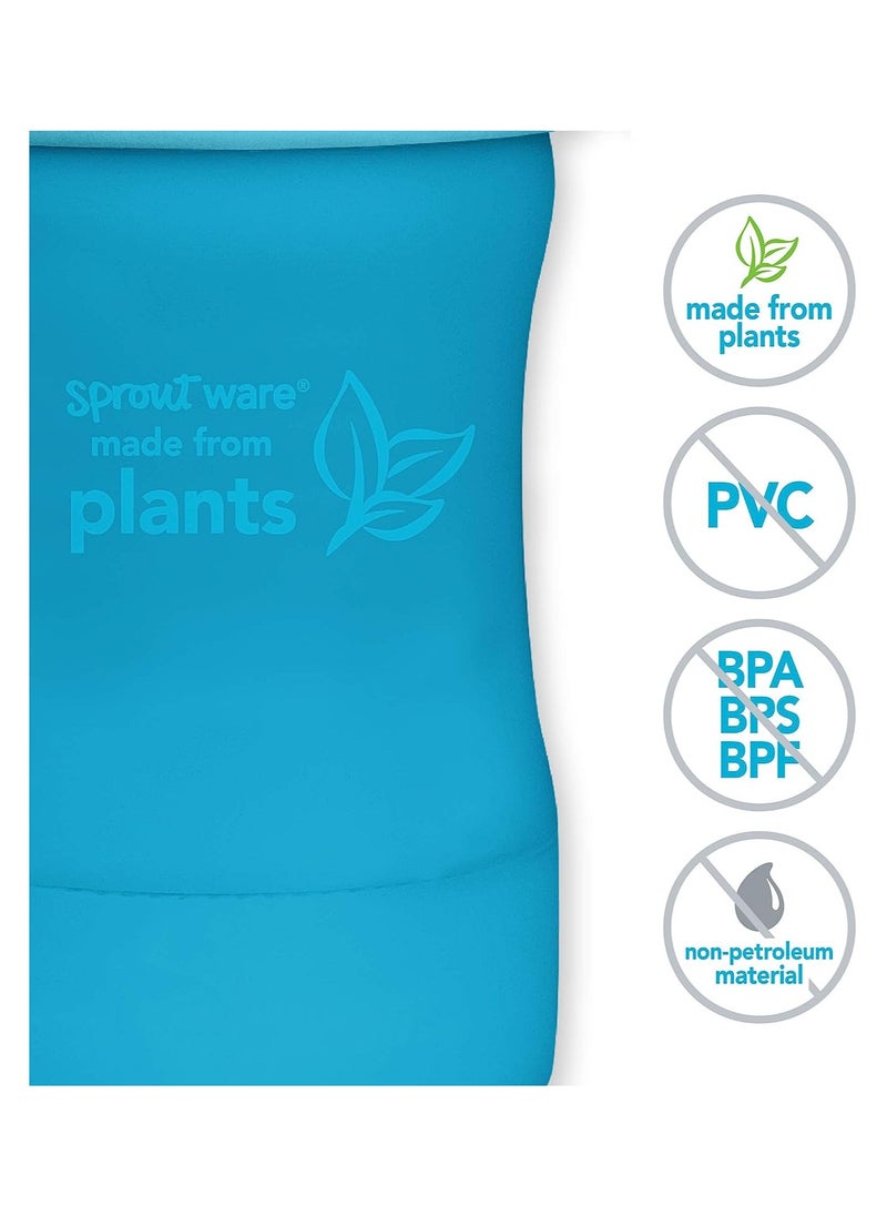 green sprouts - Sprout Ware Sip And Straw Cup- 6Oz - Navy - 6M+ - Image 1