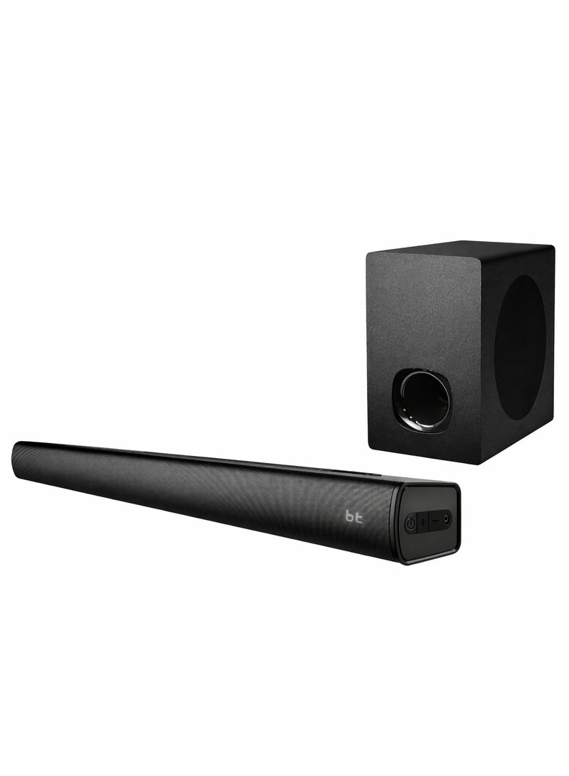 NIKAI 60W 2.1 Channel Soundbar with Subwoofer | Cinematic Home Audio System | 3 EQ Modes | Multi-Compatibility | Wireless Subwoofer | NSB600WF-WL - Image 1