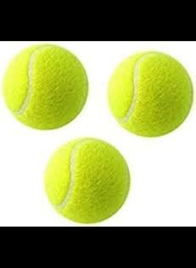 ABBASALI Tennis Ball 3pcs Pack For Cricket - Image 1