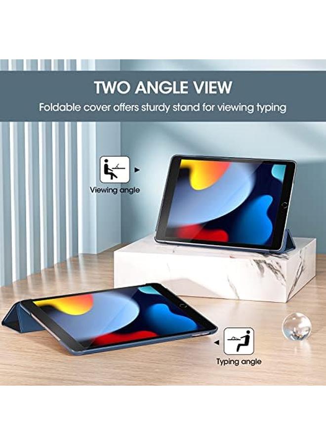 Procases Ipad 10.2 Case 9Th Gen 2021 Ipad 8Th Gen 2020 7Th Gen 2019 Slim Stand Hard Back Shell Protective Smart Cover Case For 10.2 Inch Ipad 9 8 7 Navy - Image 5