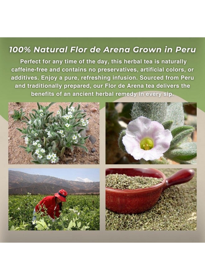 Hanan Peruvian Secrets أسرار حنان البيروفية فلور دي أرينا - 100% طبيعي تيكيليا بارونيكيويدس 1.76 أونصة / 50 جرام - منظف طبيعي ومساعد لإزالة السموم، يعزز الهضم الجيد - Image 5