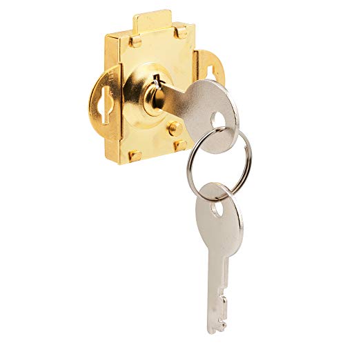 PrimeLine MP4048 Mail Box Lock 14 In Throw Steel Brass Plated Single Pack