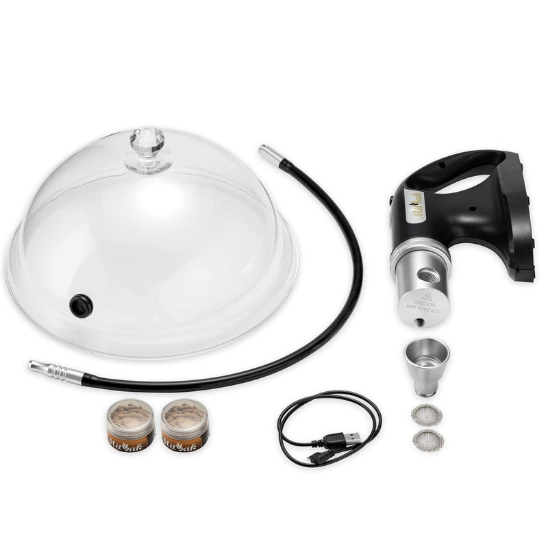 Mitbak Cocktail Smoker Kit With Dome Lid, Woodchips, and Portable Smoking Gun - Indoor-Outdoor Smoke Infuser for Whiskey and Bourbon - Excellent Gift for Men - Image 4