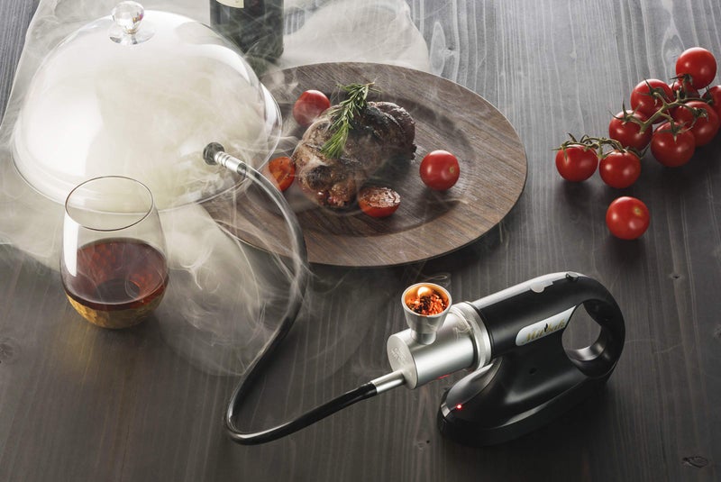 Mitbak Cocktail Smoker Kit With Dome Lid, Woodchips, and Portable Smoking Gun - Indoor-Outdoor Smoke Infuser for Whiskey and Bourbon - Excellent Gift for Men - Image 2