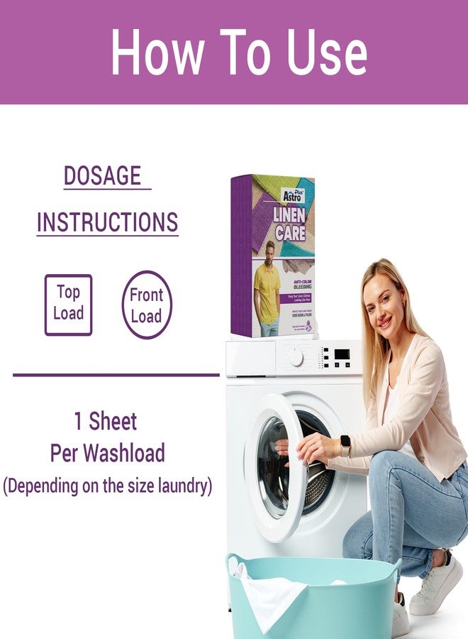 ASTRO PLUS + Astro Plus+ Linen Care Best Washing Liquid-Detergent - Gentle, Eco-Friendly Cleaner for Delicate Linen Fabrics - Powerful Stain Removal (5 Pouch x 40 ml each) - Image 3