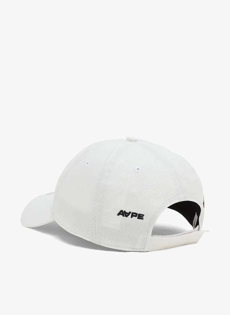 AAPE AAPENOW clover moonface logo cap