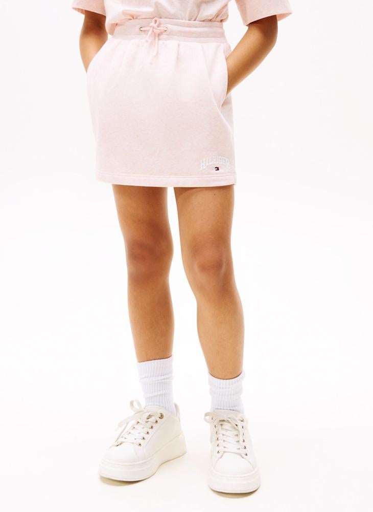 TOMMY HILFIGER Kids Pleated Terry Skirt  - Image 4