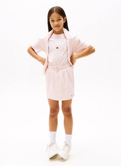 TOMMY HILFIGER Kids Pleated Terry Skirt  - Image 5