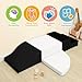 TODIBY 4Piece Soft PU Leather Toddlers Climbing Toys Baby Foam Climbing Blocks for Toddlers 3 Indoor Climb and Crawl Activity Play Set Foam Play Gym Climbing Structures Black and White - Image 4