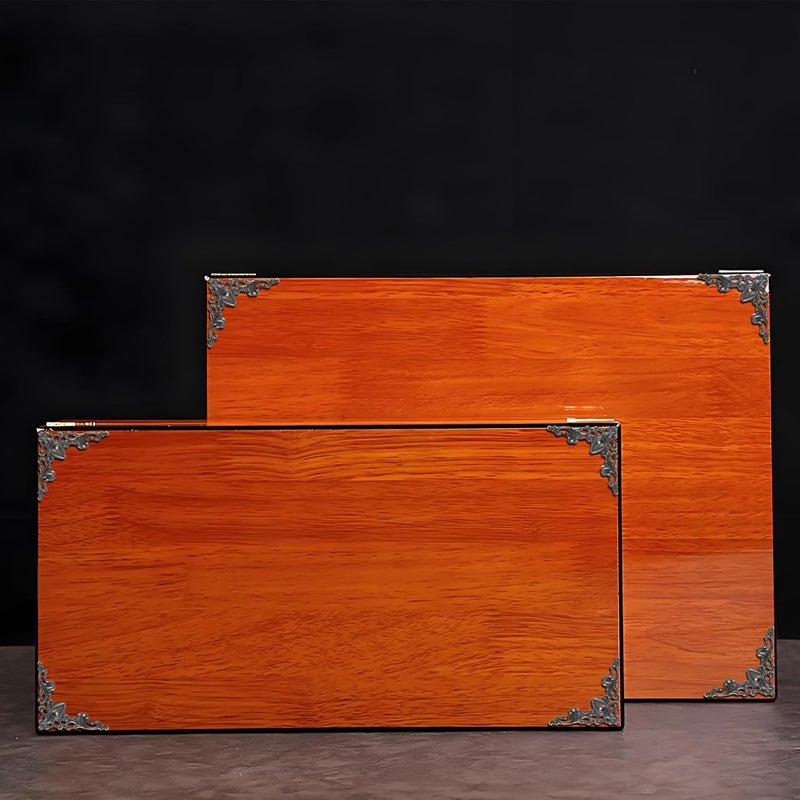 Geesatis 100-Pack Antique Bronze Corner Protectors - Decorative Edge Guards for Photo, Books, Albums, Jewelry Boxes & Gifts (1.6x1.6x2.2 inch) - Rustic Vintage Craft Supplies - Image 5