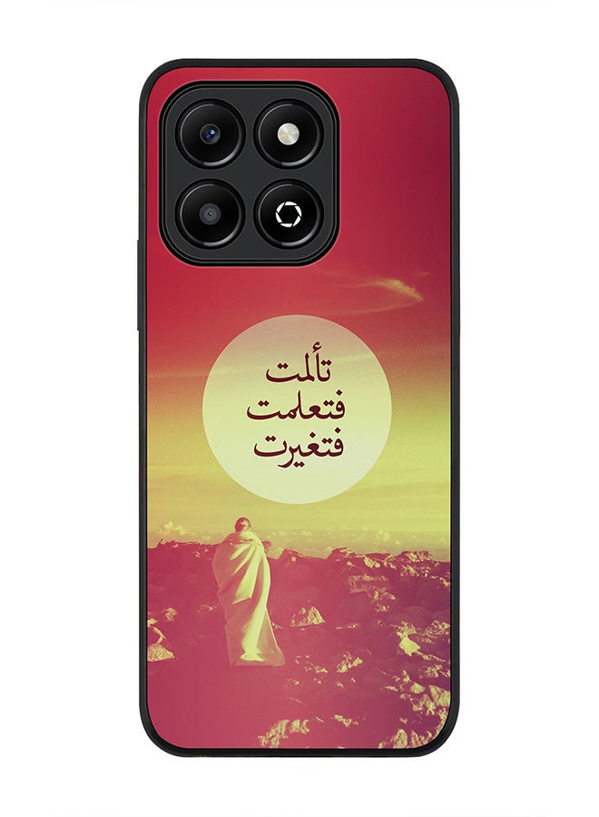 Stylizedd For Honor X6B Case,Slim fit Camera Protection, Shockproof Thin Phone cover - I Suffered, I Learned, I Changed - Image 1