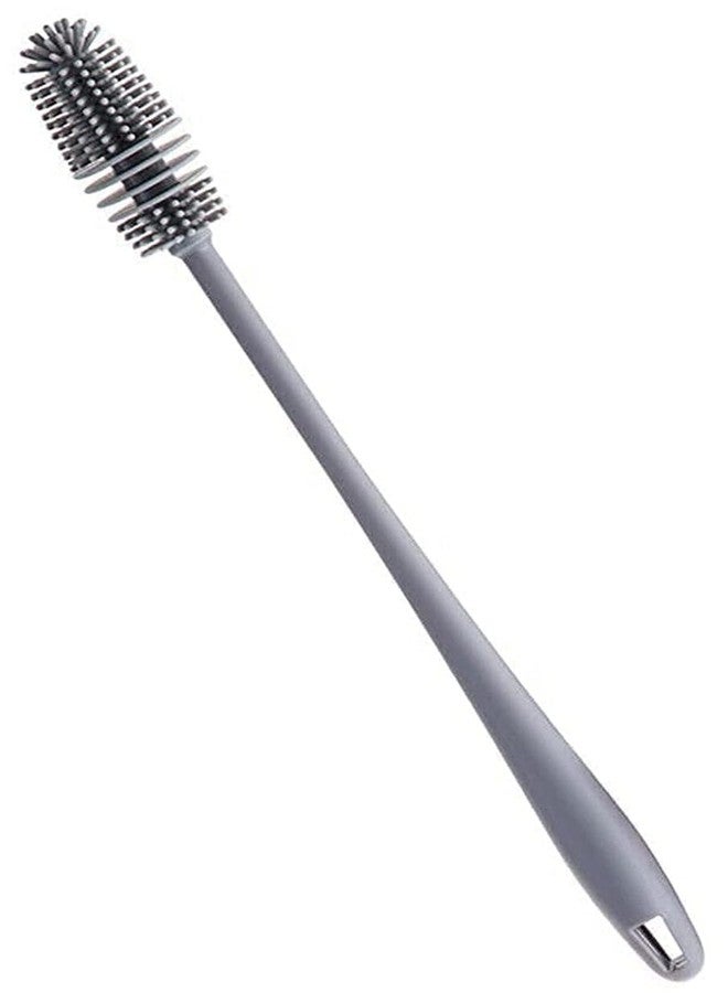 Magic Providers Bottle Cleaning Brush Silicone Long Handle for Baby Bottle, Water Bottle, Containers, Narrow Neck, Vase & Glass/Glassware, Sports Bottle Cleaner for Home & Kitchen - Pack of 1 - Image 4