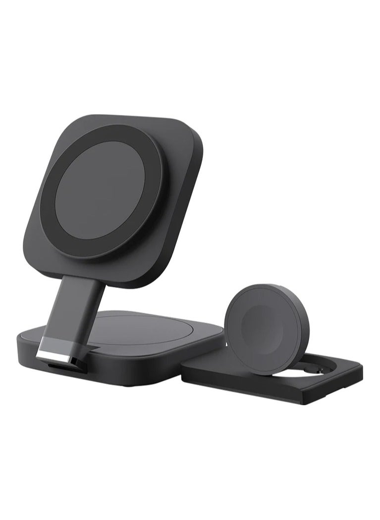 3 in 1 Charging Station for Apple Devices Magsafe Wireless Charger For Multiple Devices Fits