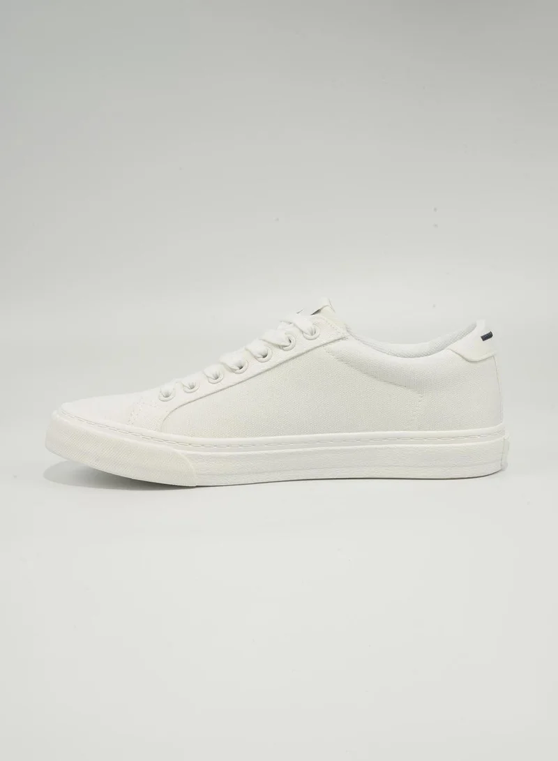 U.S. Polo Assn. White Zema Men's Casual Walking Sneakers - White for Men | Best Price UAE