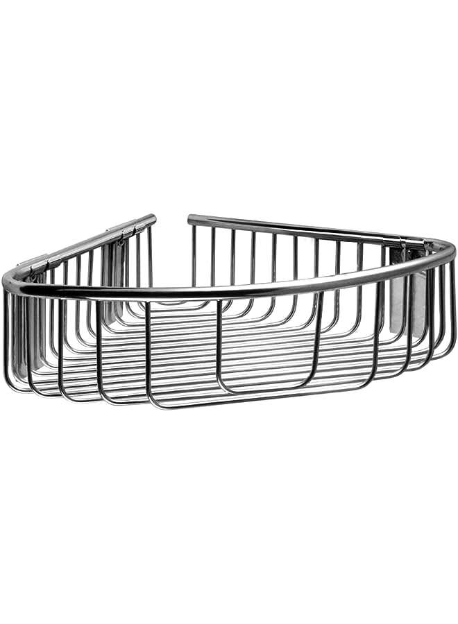 Raxoom Corner Caddy, Organizer, adhesive Shower Shelf, Shampoo Holder (Stainless Steel) - Image 1