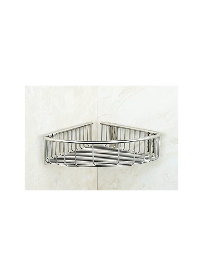 Raxoom Corner Caddy, Organizer, adhesive Shower Shelf, Shampoo Holder (Stainless Steel) - Image 2