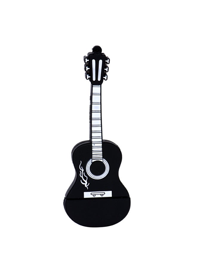 Musical Instrument USB Flash Drive Cute Cartoon U Disk Guitar Violin U Disk Souvenir 64GB Gift Creative Gift Musical Note-Color:8-Capacity:64GB