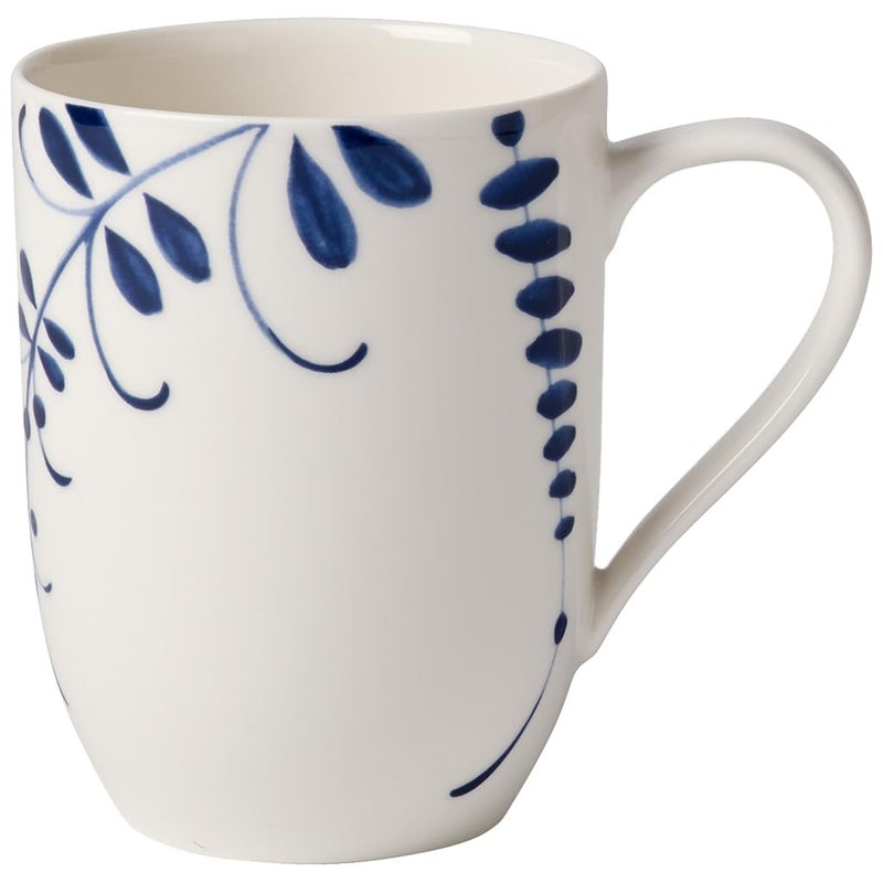 Villeroy & Boch Villeroy  Boch Old Luxembourg Brindille Mug 125 oz Premium Porcelain WhiteBlue
