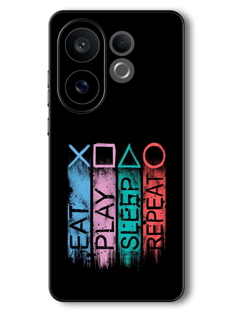 Theodor Case Compatible with Vivo V60 6.77 Inch Protection Shockproof Bumper Cover Eat Pla - Image 1