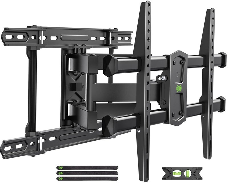 USX MOUNT UL Listed TV Wall Mount for 42"-84" TVs up to 110lbs and 8"-24" Wood Studs, TV Mount with Tilt, Swivel & Extension, Wall Mounts Bracket with Dual Articulating Arms, Max VESA 600x400mm - Image 1