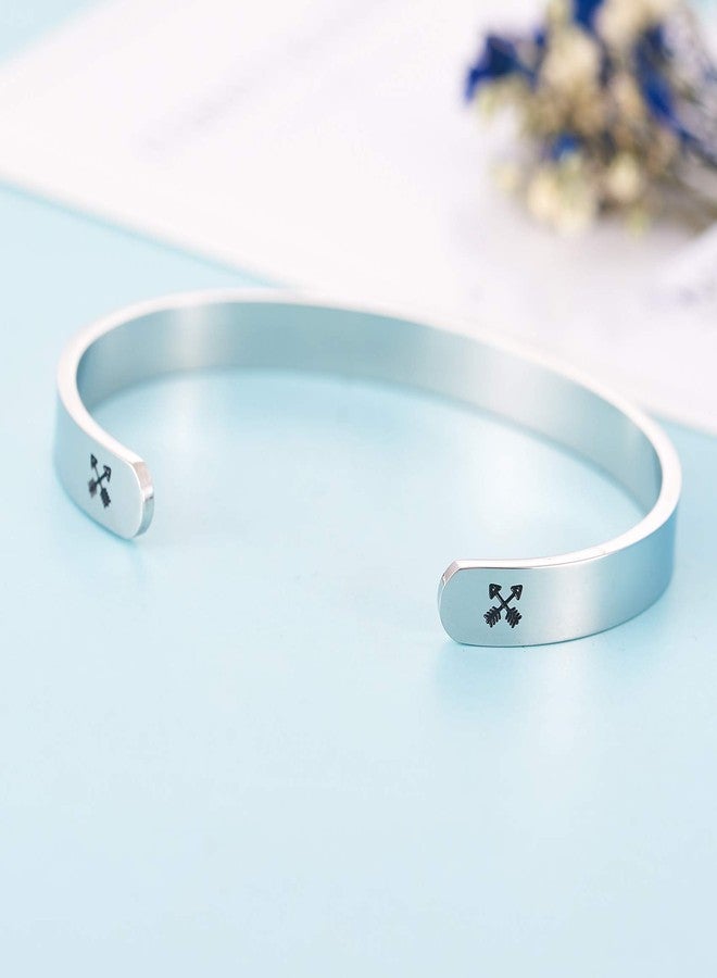 LParkin Sister Bracelet Sisters Gifts Soul Sis Presents Friend Cuff Bangles Friendship Gift For Friends Bracelets For Women Trendy Womens Jewelry - Image 5