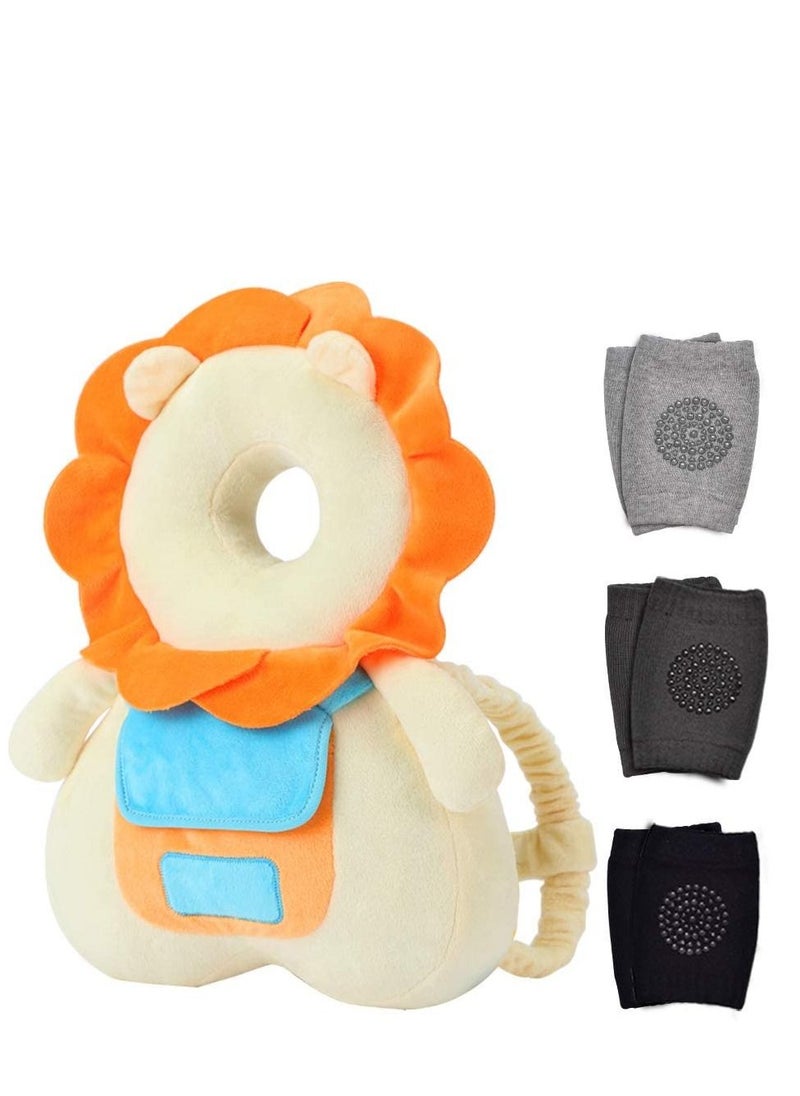 Excefore Baby Head Protector & Baby Knee Pads for Crawling  - Image 1