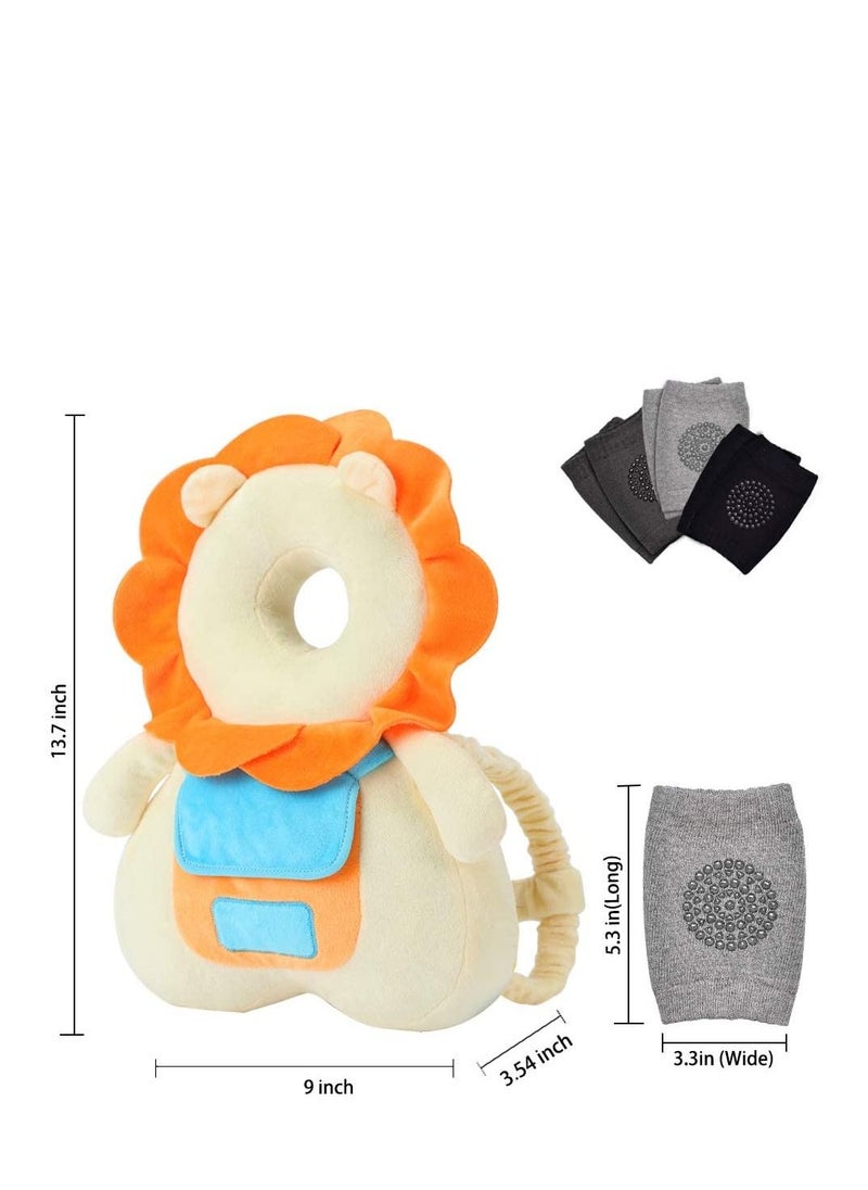 Excefore Baby Head Protector & Baby Knee Pads for Crawling  - Image 5