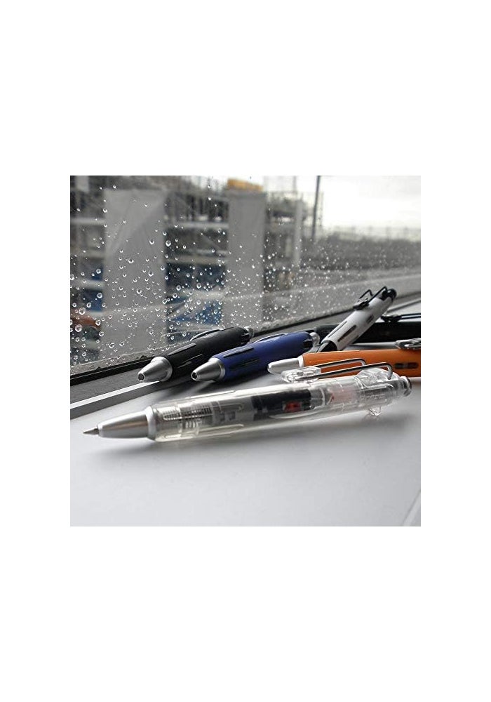 Tombow Airpress 0.7mm Ball Point Pen - Full Black - Image 2
