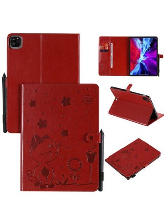 Case Cover For iPad Pro 11 2020 & 2018 Cat Bee Embossing Pattern Horizontal Flip Leather Tablet Case with Holder & Card Slots & Wallet & Pen Slot & Wake-up / Sleep Function Red - pzsku/Z3FE98D2D9C701450E458Z/45/_/1708915462/c7b7281a-f9b8-43f2-91c2-086f20ae4aa4