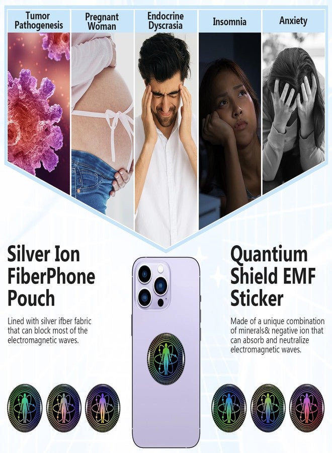 زنون ملصقات زونون 18 قطعة لحجب الإشعاع الكهرومغناطيسي، مناسبة لأجهزة إشعاع الهواتف المحمولة، وأجهزة تحييد الإشعاع، وملحقات لأجهزة الكمبيوتر المحمولة (مستقبلية). - Image 2