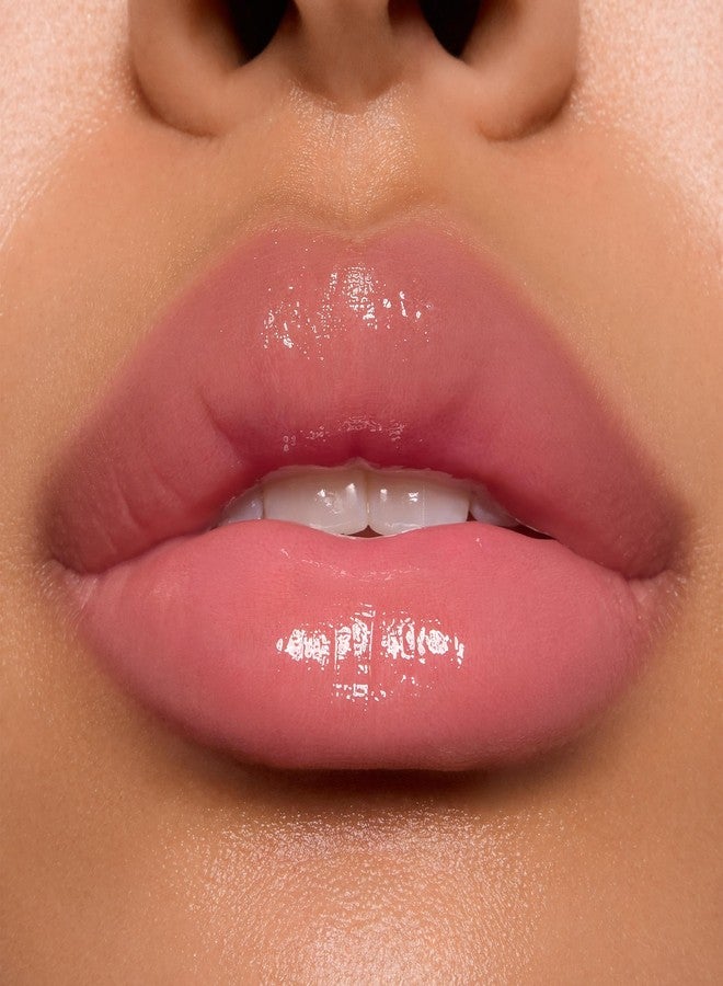 كالر بوب ملمع شفاه ColourPop x Stitch Ultra Glossy - ملمع شفاه عالي اللمعان، غير لزج ومرطب مع أداة تطبيق مرنة - لون وردي فاتح شفاف - حلو للغاية (0.24 أونصة سائلة) - Image 4