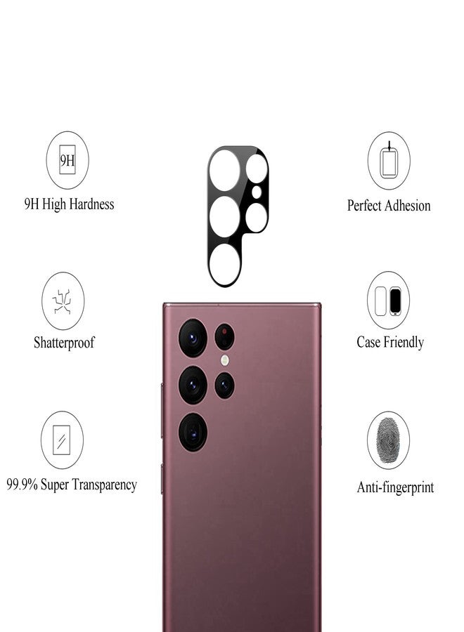 Ailun Camera Lens Protector for Galaxy S22 Ultra 3Pack Tempered Glass, Anti-Scratch, Case Friendly(Not For S22/S22 Plus/S22+) - Image 2