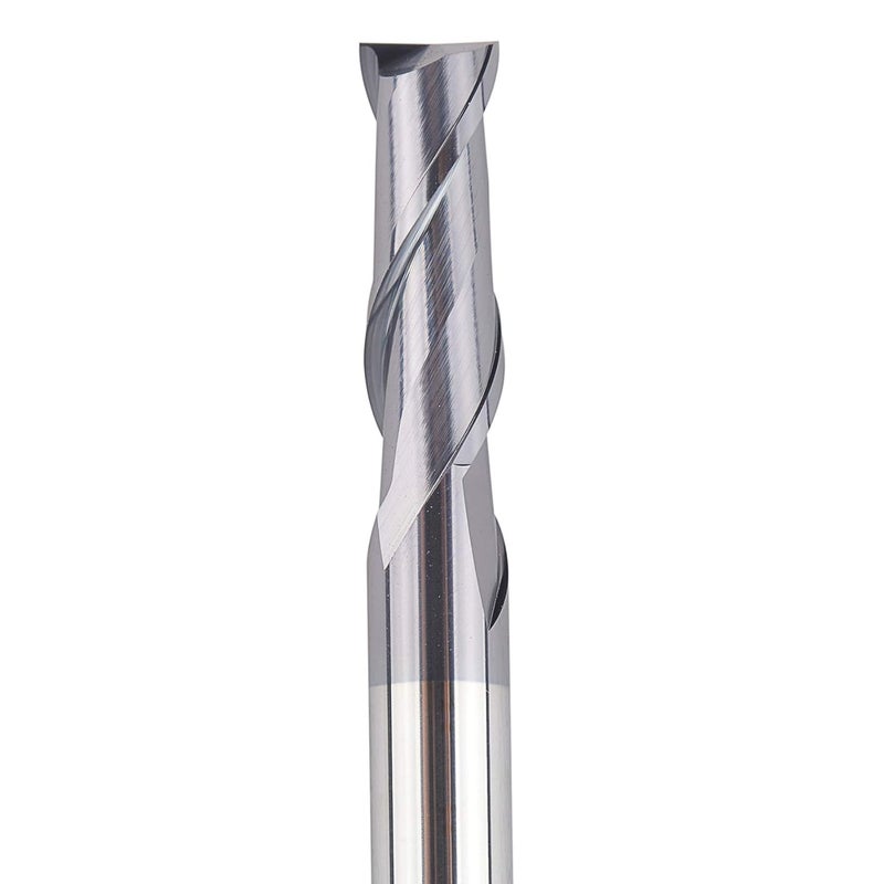 SpeTool 5PCS 2 Flutes Square Nose End Mill Set Power Milling Machine Carbide Upcut CNC Router Bits Tiain Coated, 1/4 inch Shank, 2 1/2 inches Long Overall - Image 4