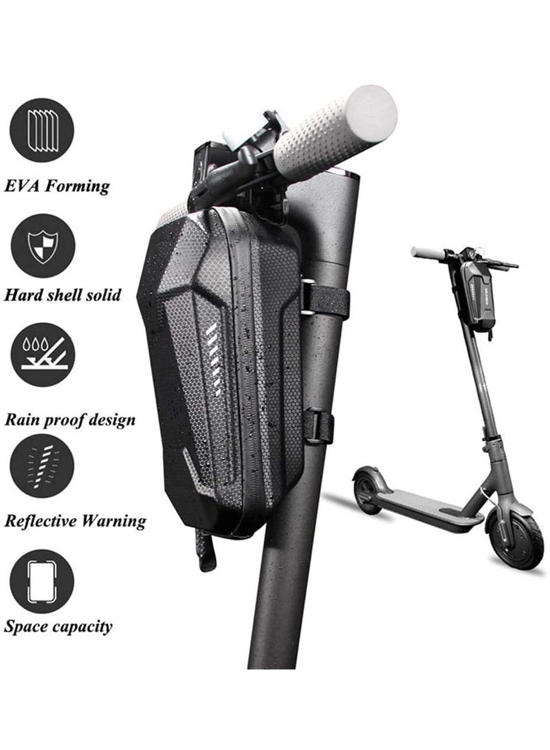 2L Electric Scooter Front Hanging Storage Bag  Large Capacity Suspension Handlebar Bag Durable EVA for Charger Repair Tool for Xiaomi MI Mijia M365 Sedway Ninebot ES ES1/ES2/ES3/ES4 - Image 2