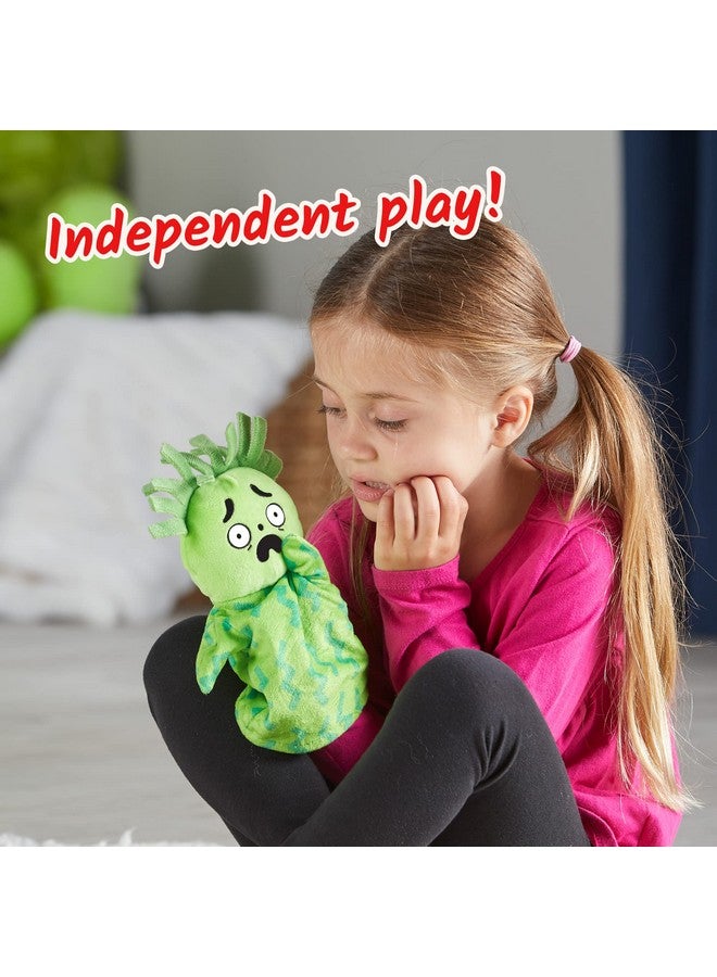 hand2mind hand2mind Feelings Family Hand Puppets, Sensory Play Therapy Toys, Emotions for Toddlers, Dramatic Play Toys, Social Skills for Kids, Social Emotional Learning Activities, Calm Down Corner Supplies - Image 3