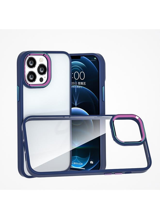 زبون جراب لهاتف iPhone 13 mini مع حلقة عدسة معدنية ملونة - Image 1