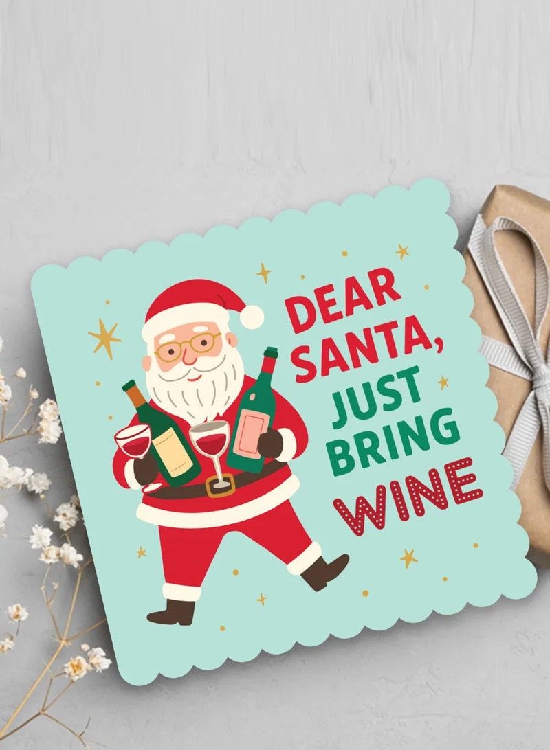 Share the Love Dear Santa, Christmas Greeting Card