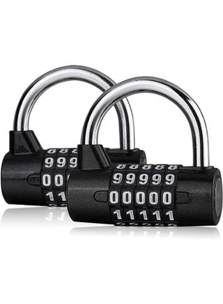 2pcs 5-digit Combination Padlocks with High Security-Durable Combination Locks with Solid Structure-Padlocks with Rotate Easily - pzsku/Z3FEA107BDDE0131E7D29Z/45/_/1701917244/d6021331-1c0e-4858-bcc7-9779ab3d20ee